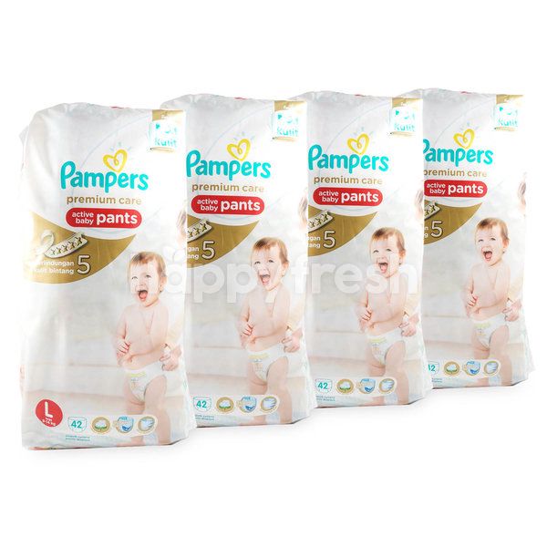 pampers premium care large size diaper pants