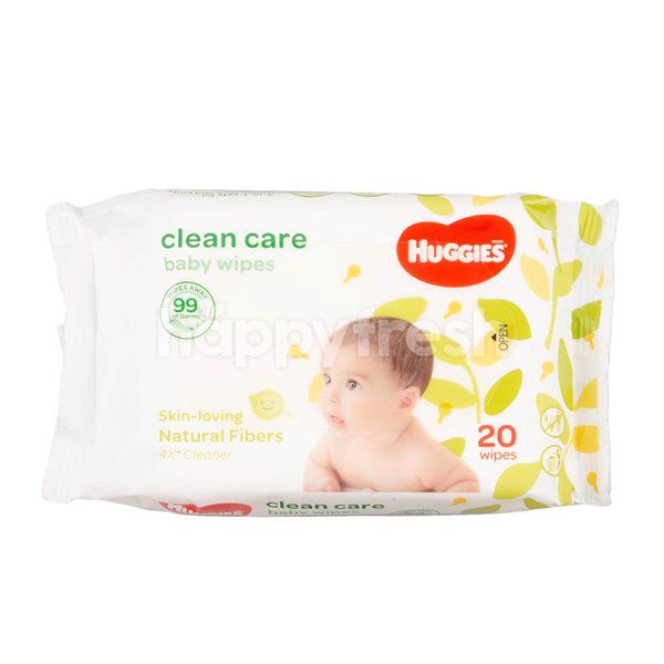 huggies clean care baby wipes