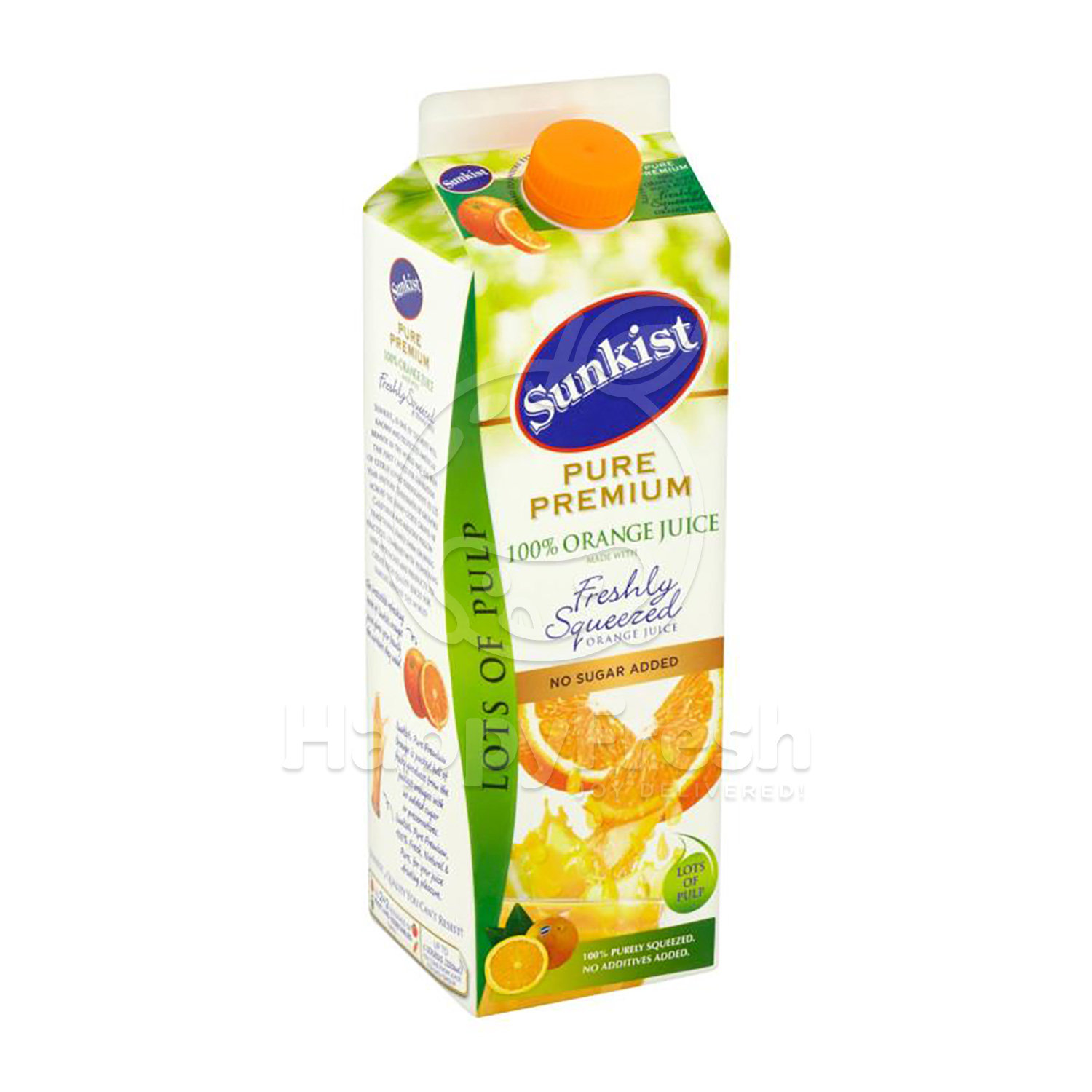 lots of pulp orange juice