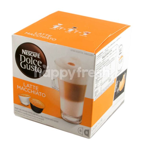 Nescafe Dolce Gusto Coffee Capsules Latte Macchiato 48 Single Serve Pods Makes 24 Specialty Cups 48 Count