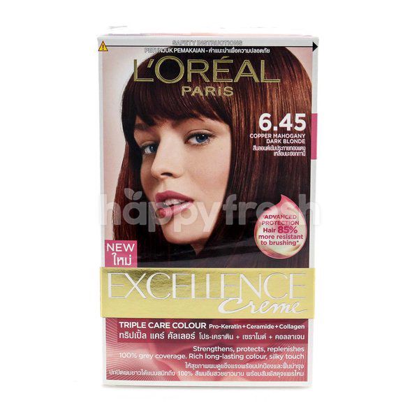 L Oreal Excellence Creme Light Auburn Hair Colour Happyfresh