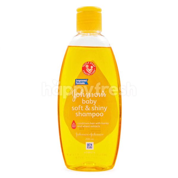 johnson's baby shampoo soft and shiny