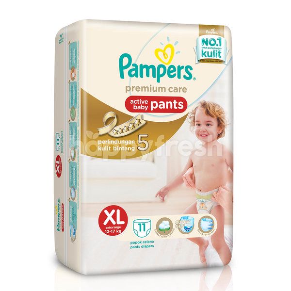 pampers premium diapers xl