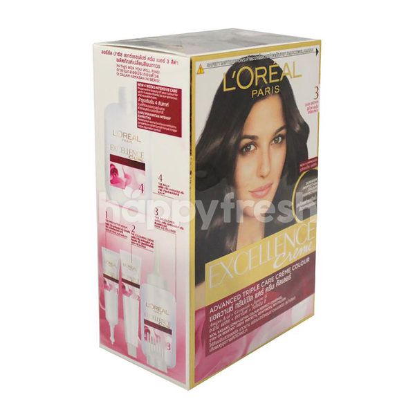 L Oreal Paris L Oreal Natural Dark Brown Excellent Hair