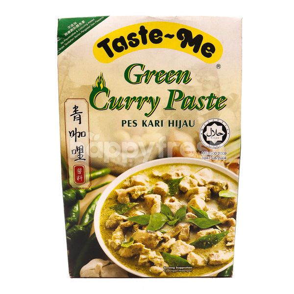 thai green curry paste tesco