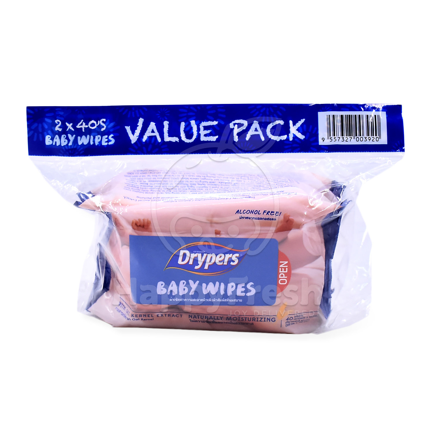 drypers baby wipes