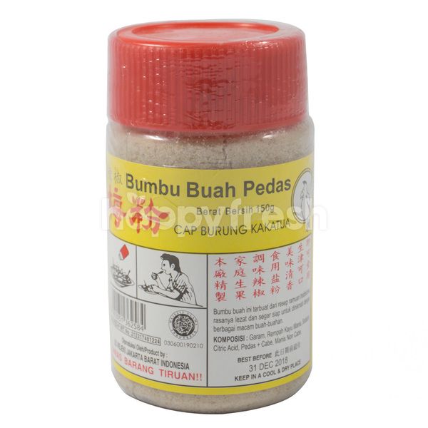 Cap Burung Kakatua Spicy Fruit Seasoning Surabaya Happyfresh