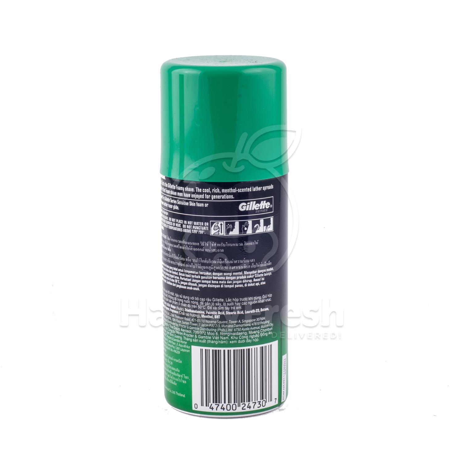 Gillette Menthol Shaving Foam Jakarta