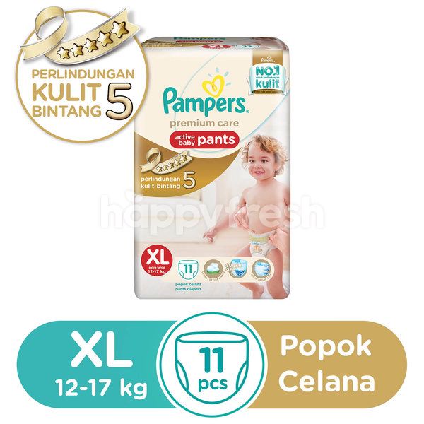 pampers premium large size