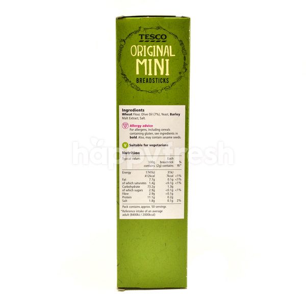 Tesco Original Mini Breadsticks Petaling Jaya HappyFresh