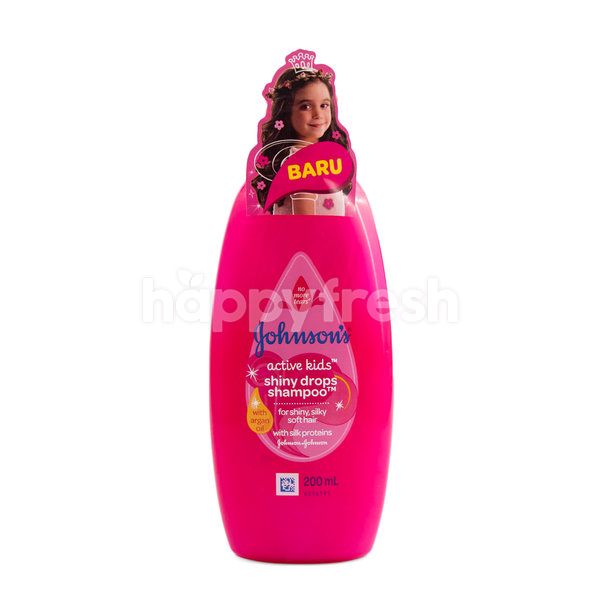 johnson's active kids shiny drops shampoo