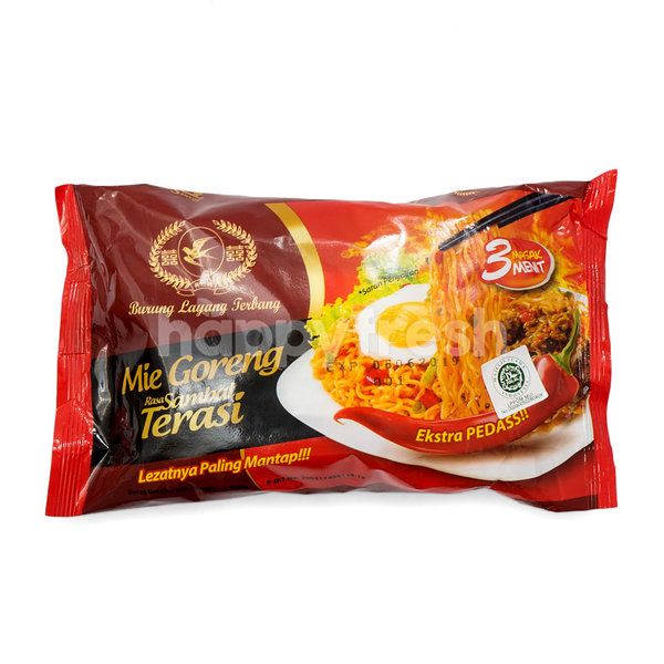 Burung Layang Terbang Shrimp Paste Sambal Flavor Fried Noodle Burung Layang Terbang Shrimp Paste Sambal Flavor Fried Noodle