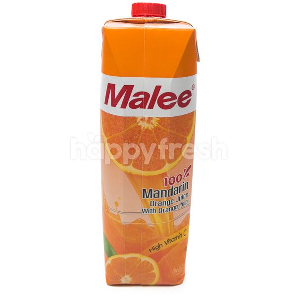 Malee 100 Mandarin Orange Juice With Orange Pulp Petaling Jaya