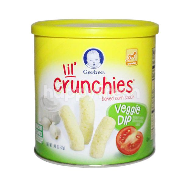 gerber lil crunchies veggie dip