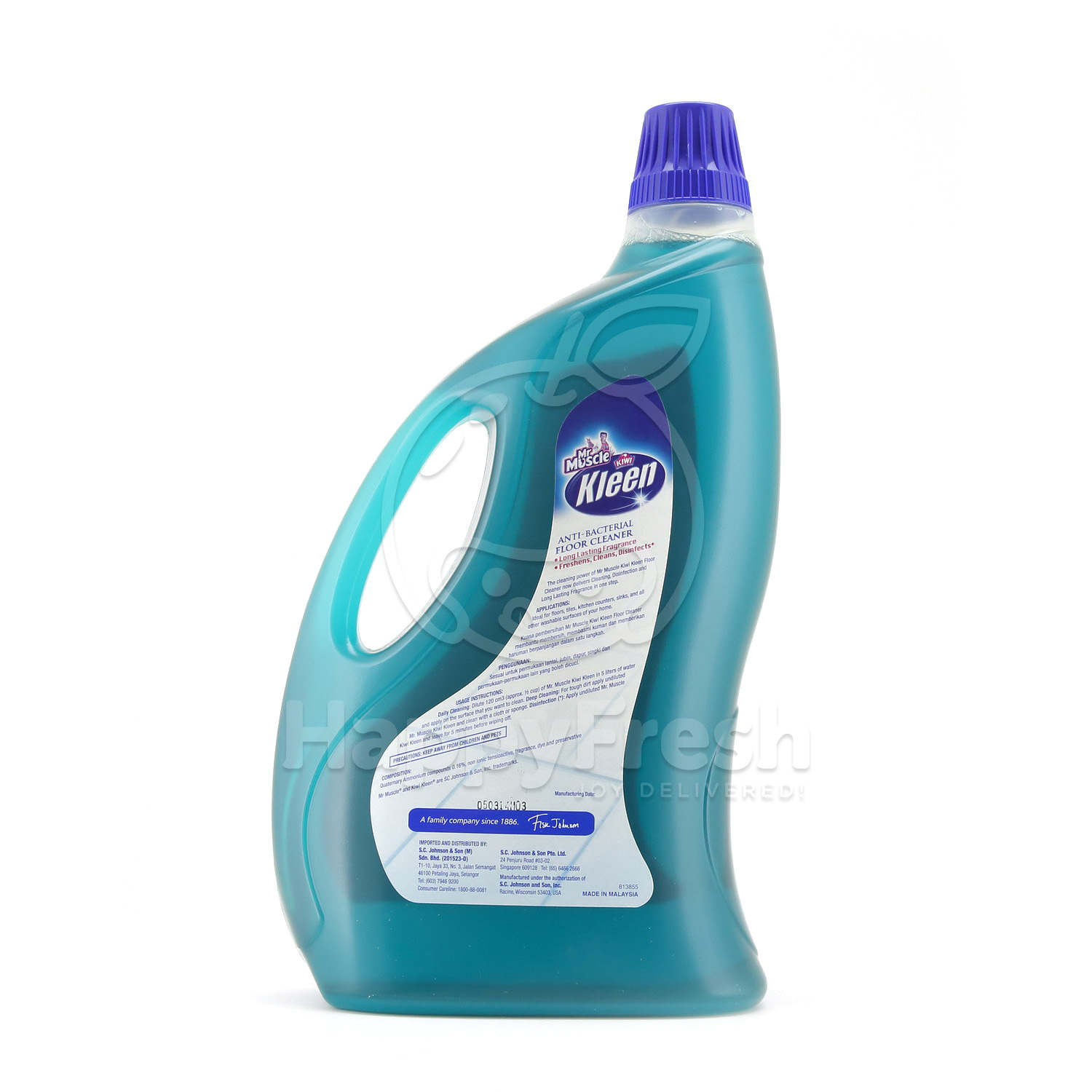 Mr Muscle Kiwi Kleen Ocean Escape Anti Bacterial Floor Cleaner