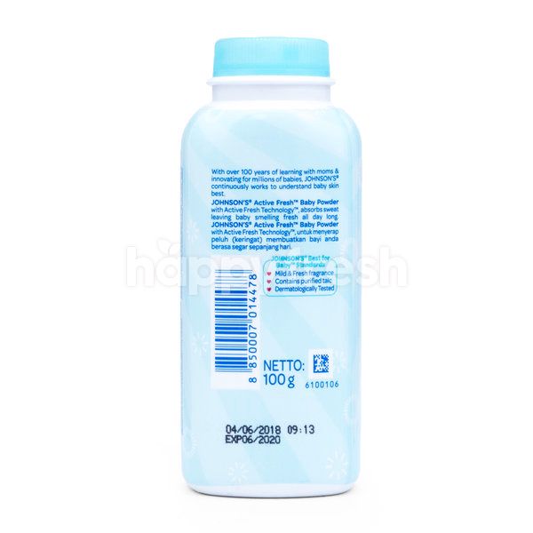 johnson's active fresh powder