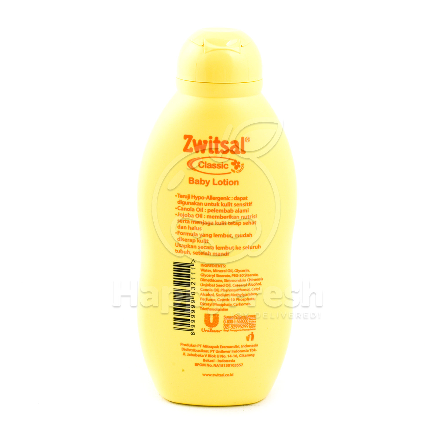 zwitsal baby lotion untuk muka