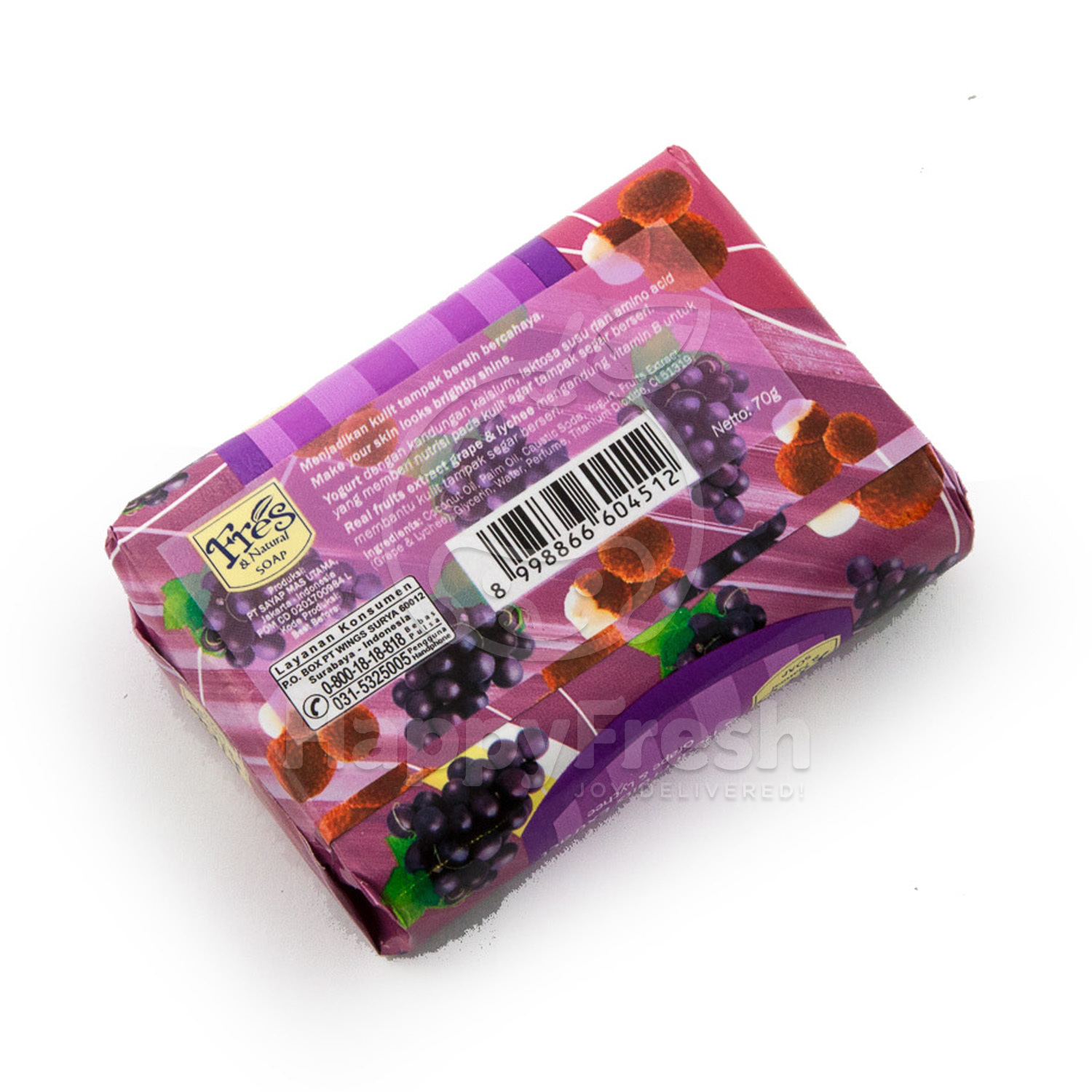 Fres Natural Grape Lychee Soap Happyfresh