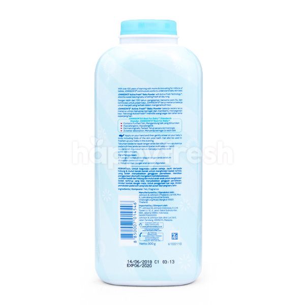 johnson's active fresh powder