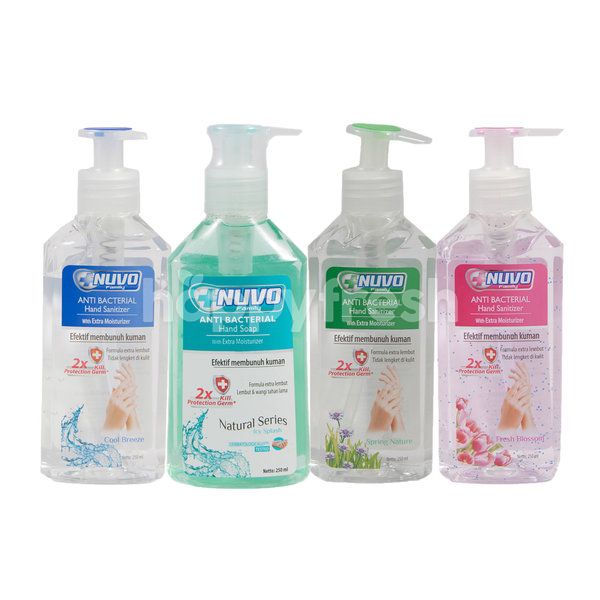 Nuvo Family Anti Bacterial Hand Soap And Sanitizer Packag Happyfresh