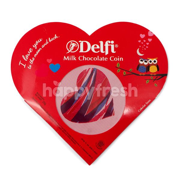 Delfi Coin Milk Chocolate Happyfresh