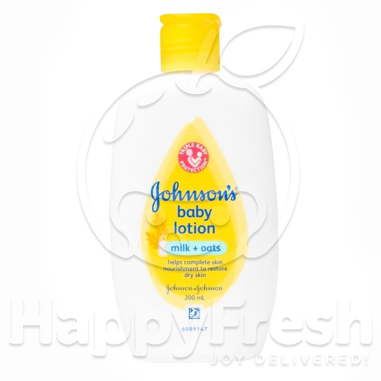 johnson baby lotion milk and oats