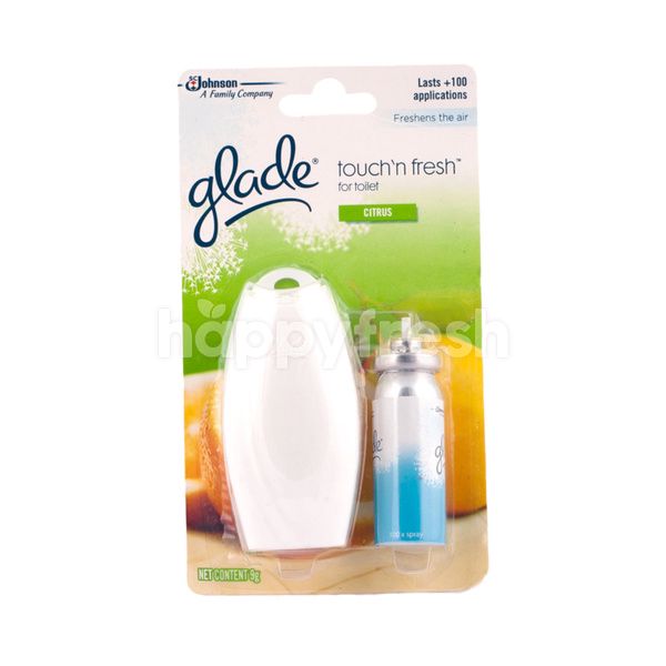 Glade Touch N Fresh For Toilet Citrus Air Freshener Happyfresh