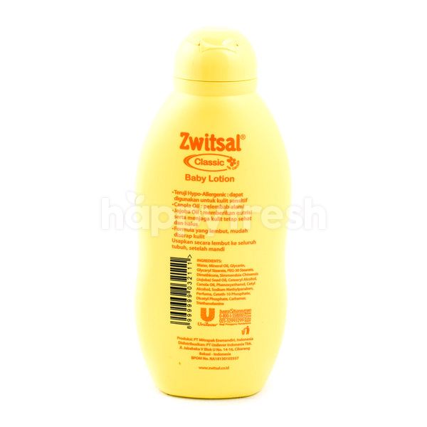 zwitsal baby lotion