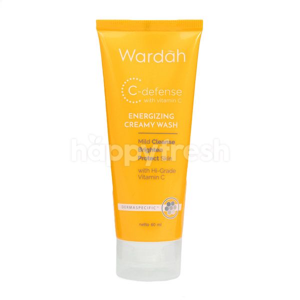 wardah creamy wash c defense