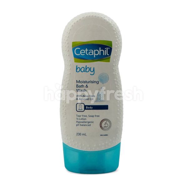 cetaphil baby moisturising bath & wash