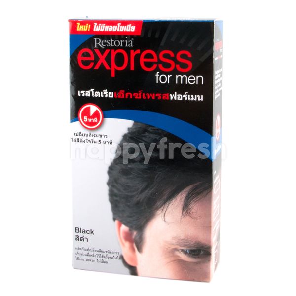 Restoria Express For Men Hair Color Cream Black Happyfresh