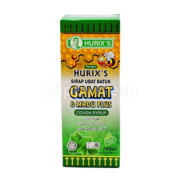 Hurix's Cough Syrup (Gamat & Madu Sirap Ubat Batuk)  Shah 