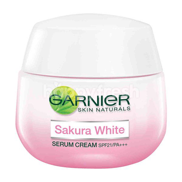 moisturizer garnier sakura white