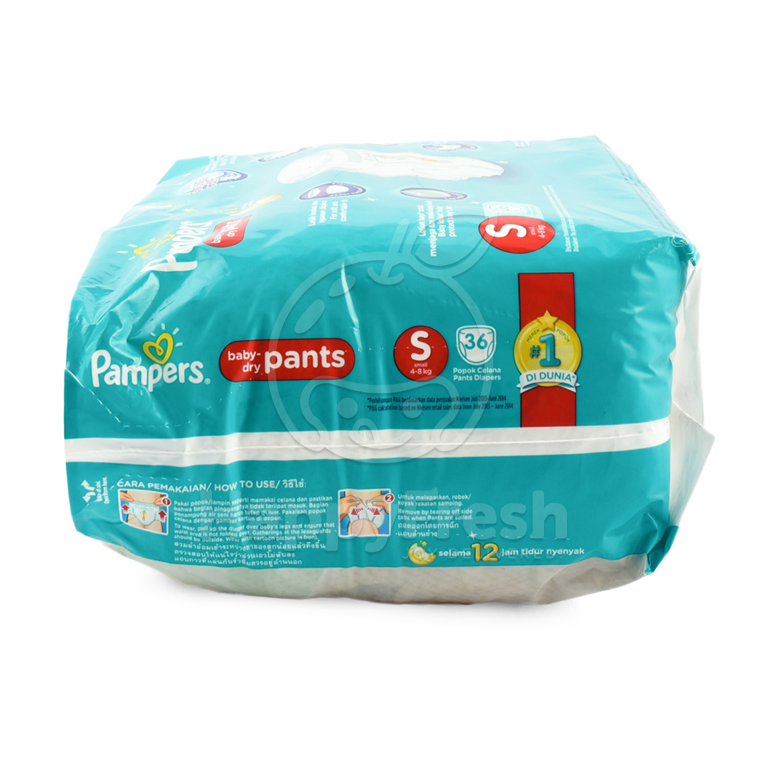 pampers baby dry 4 174