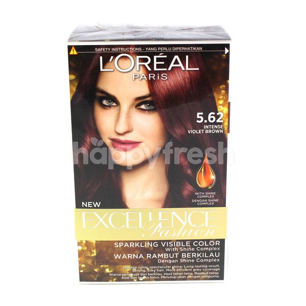 L Oreal Paris L Oreal Excellence Fashion Intense Violet Brown 5 62