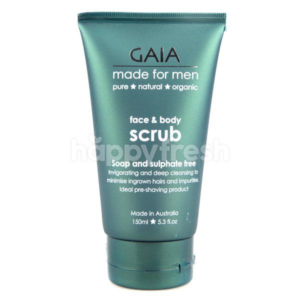 Gaia Made For Men Face Body Scrub Bangkok Happyfresh