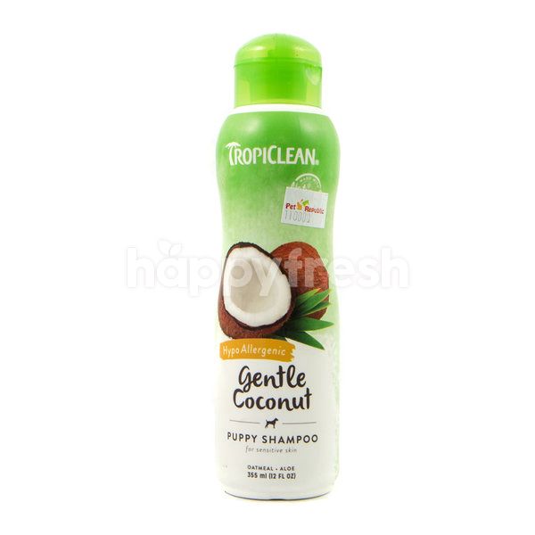 gentle coconut puppy shampoo