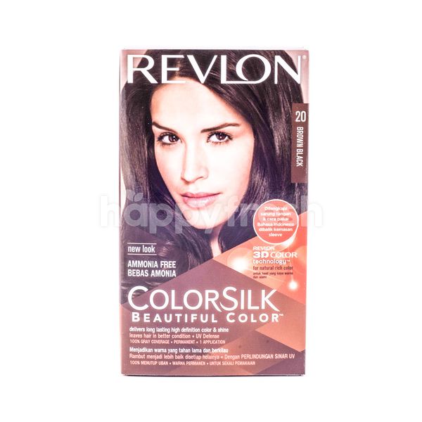 Revlon Silk 20 Brown Black Hair Colour Tangerang Happyfresh
