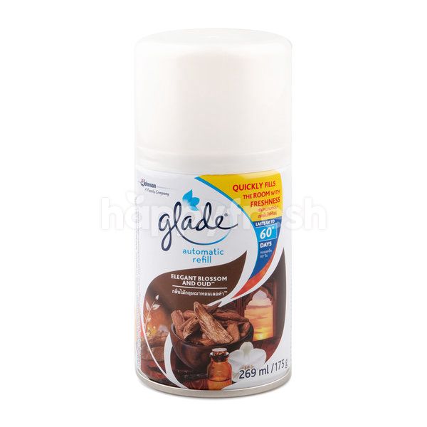 Glade Automatic Room Spray Refil Elegant Blossom And Oud