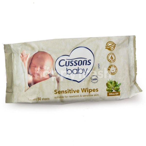 cussons sensitive wipes