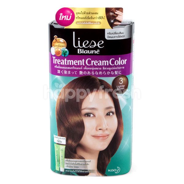 Liese Blaune Lighter Brown Color No 3 Hair Colour Shah Alam