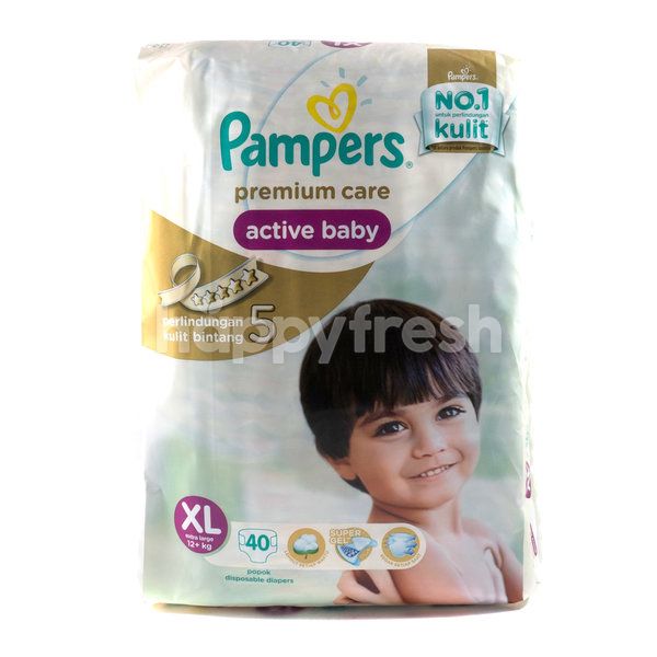 pampers active baby xl
