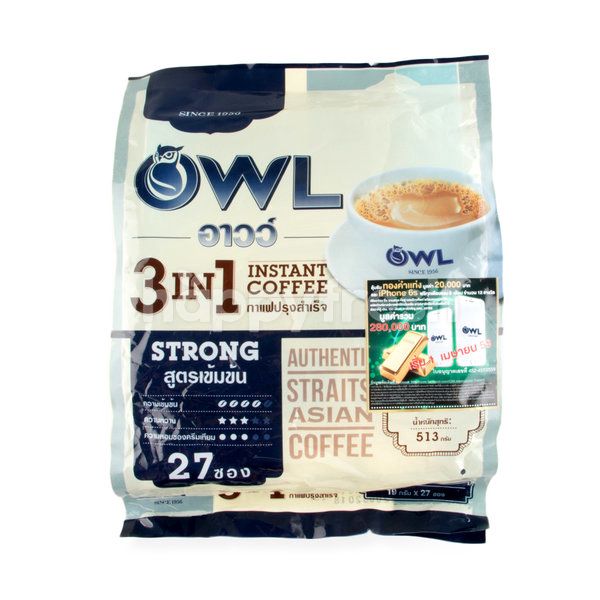 Owl Strong Instant Coffee 3 In 1 Bangkok Happyfresh