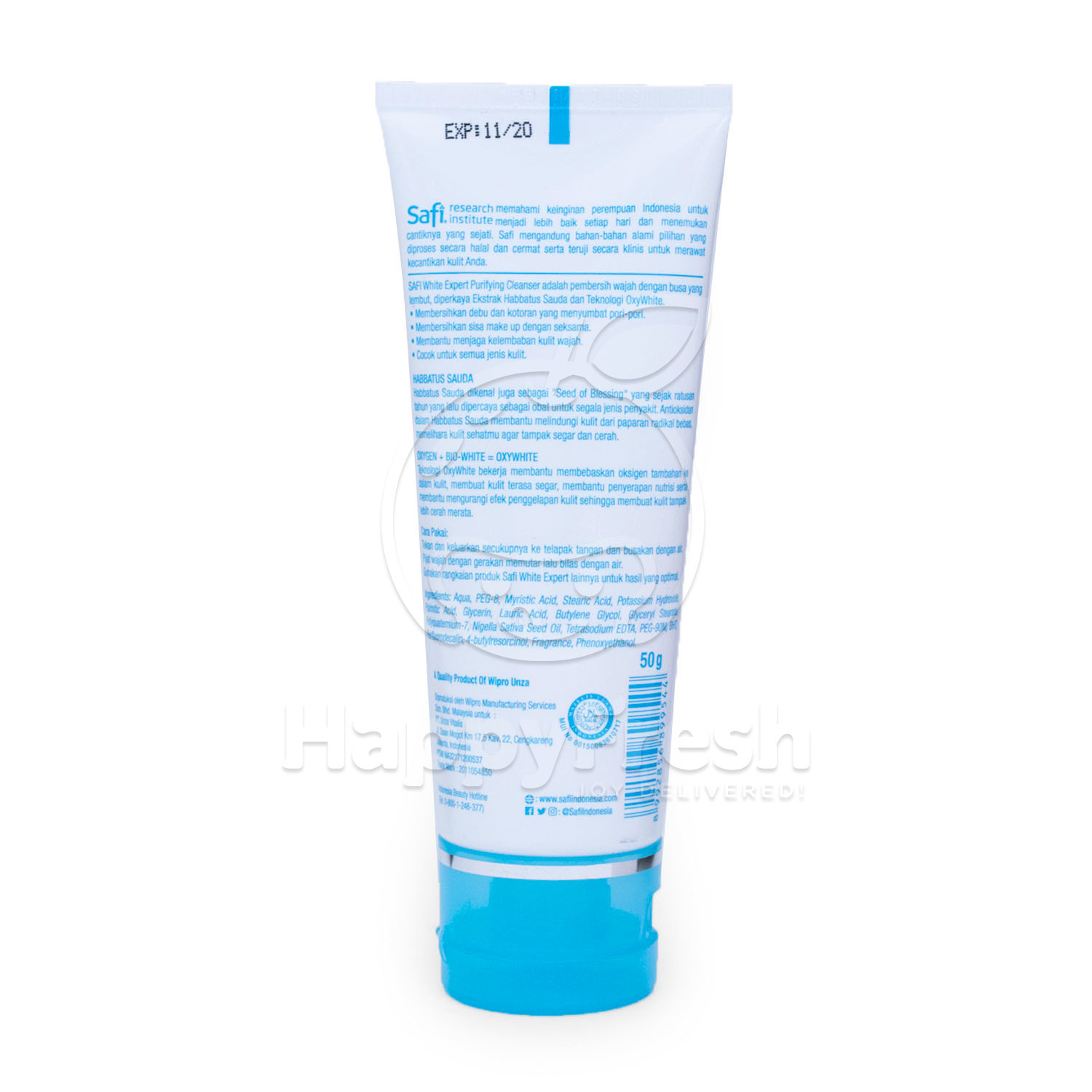 safi white cleanser