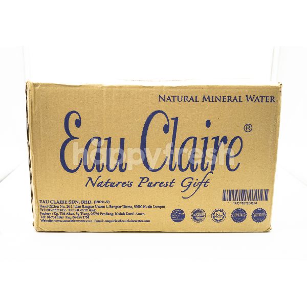 Eau Claire Natural Mineral Water Kuala Lumpur Happyfresh