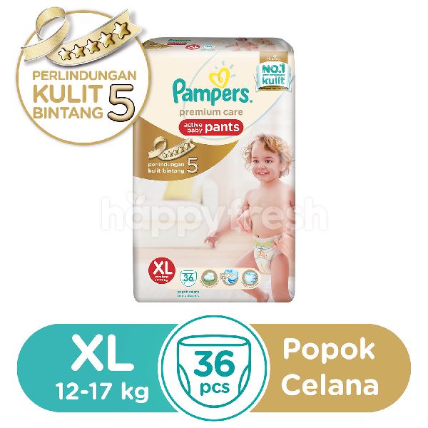 pampers premium care large size diaper pants