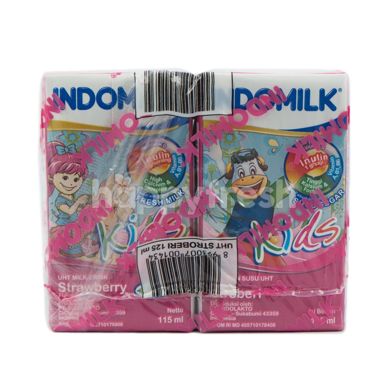 Indomilk Kids Strawberry Milk Drinks Happyfresh