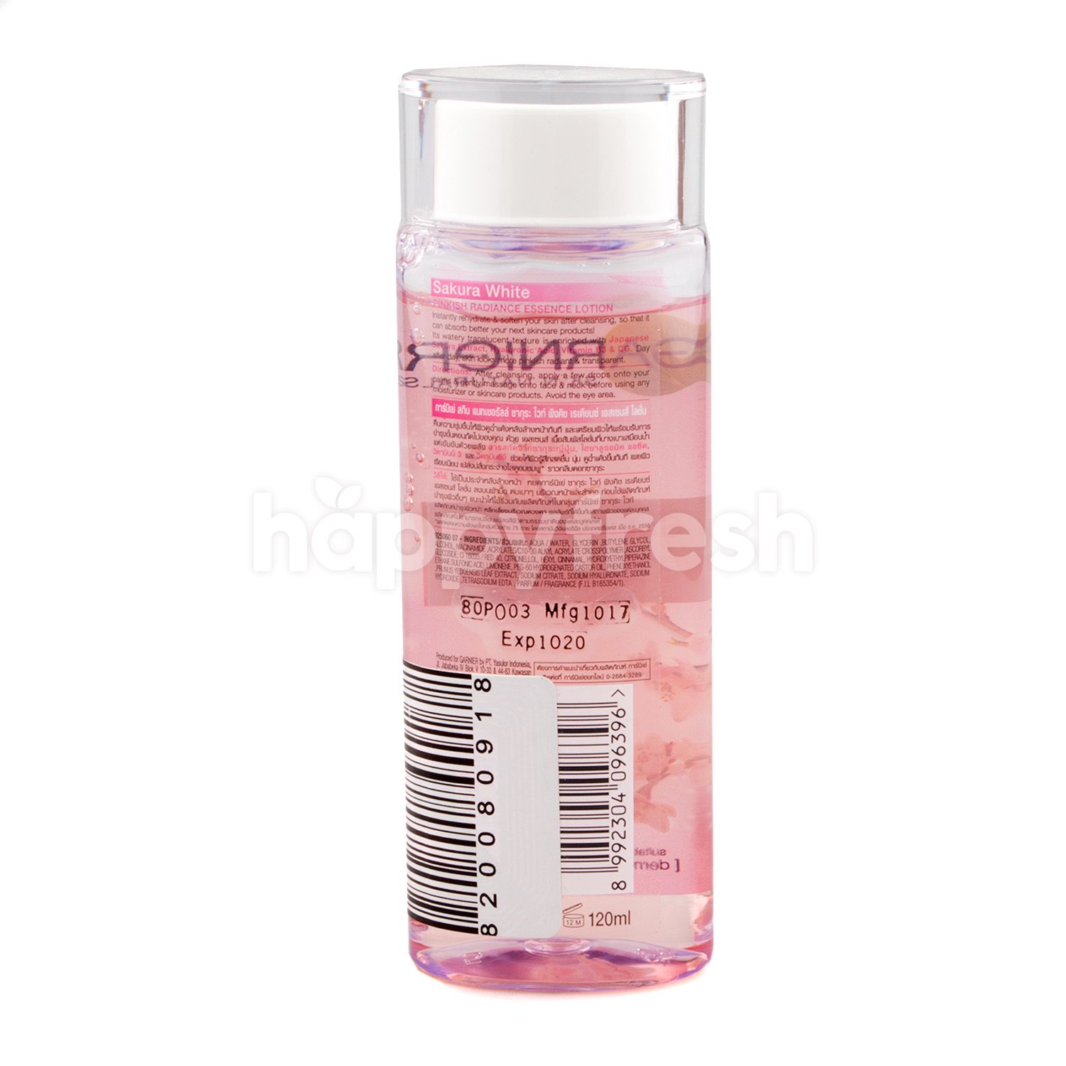 Garnier Pinkish Radiance Essence Lotion Sakura White Happyfresh