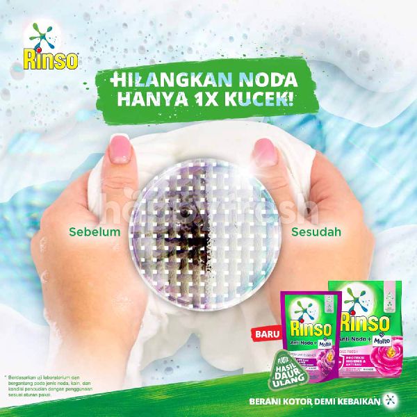 Product: Rinso Molto Anti Stain Rose Fresh Detergent Powder - Image 7