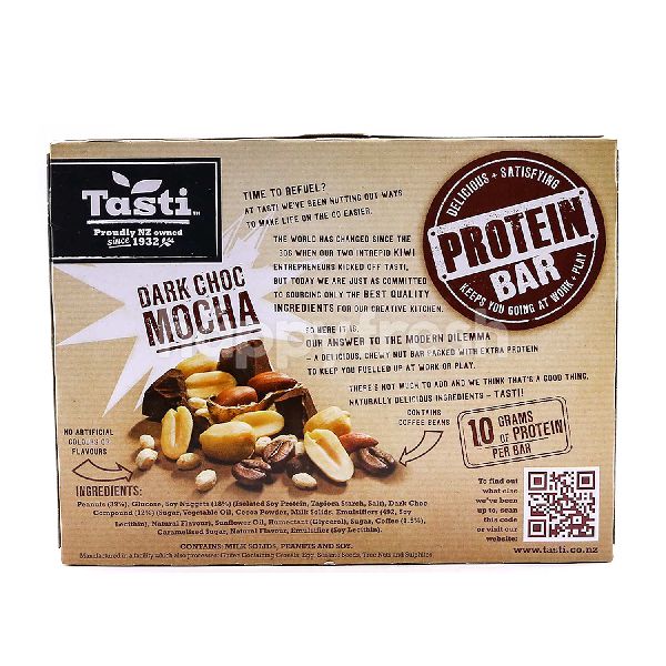 Beli Tasti Dark Chocolate Mocha Protein Bar (5 Big Packs) dari Isetan